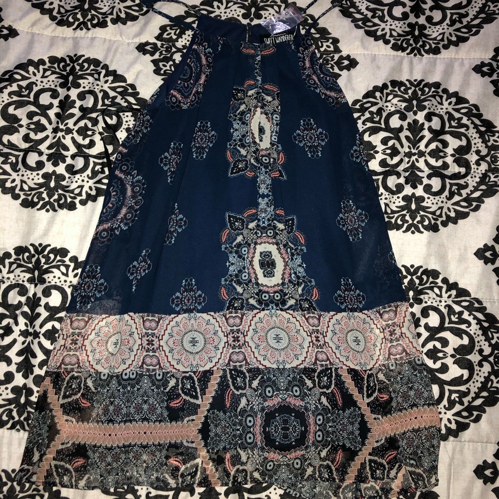 Flower flowy dress